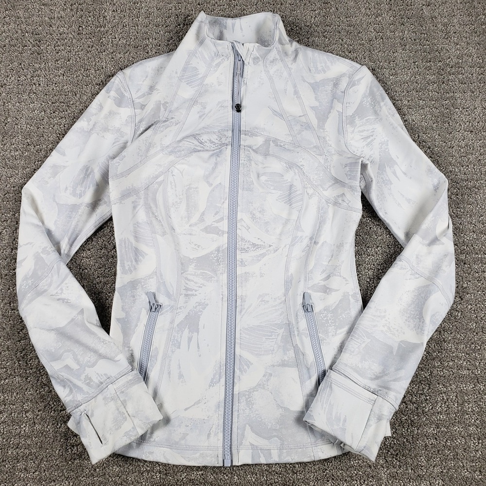Lululemon Define Jacket size 6 Tropical Shadow Starlight Multi Full Zip Luon